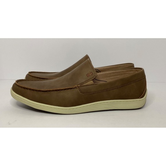 Izod Other - IZOD Men's Seapoint Lightweight Memory Foam Slip-ins Size 11 Tan NIB